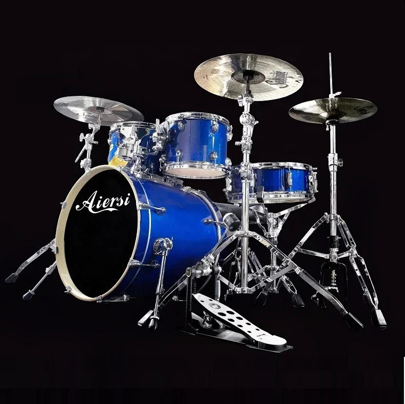 DD05BL Professionelles Jazz-Drum-Set für Erwachsene, Instrument, akustisches Schlagzeug-Set