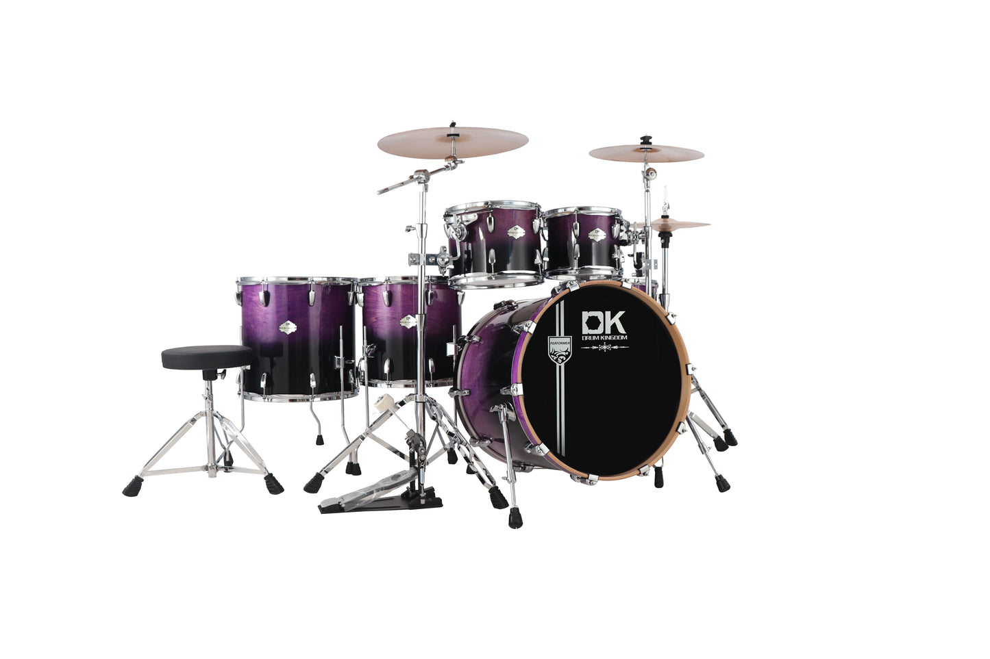 Neujahr präsentieren hochwertige Musik instrument profession elle 14 "16" Boden Tom Drum Set