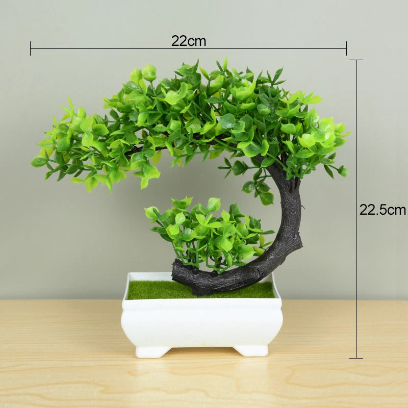 Künstliche Pflanzen Bonsai Kleiner Baum Topf Gefälschte Pflanze Blumen Topf Ornamente Für Home Zimmer Tischdekoration Hotel Garten Dekor