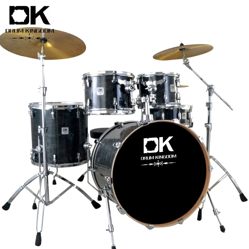 DK Professional Musical Instruments 5 Pieces Knit Drum Set For Beginner