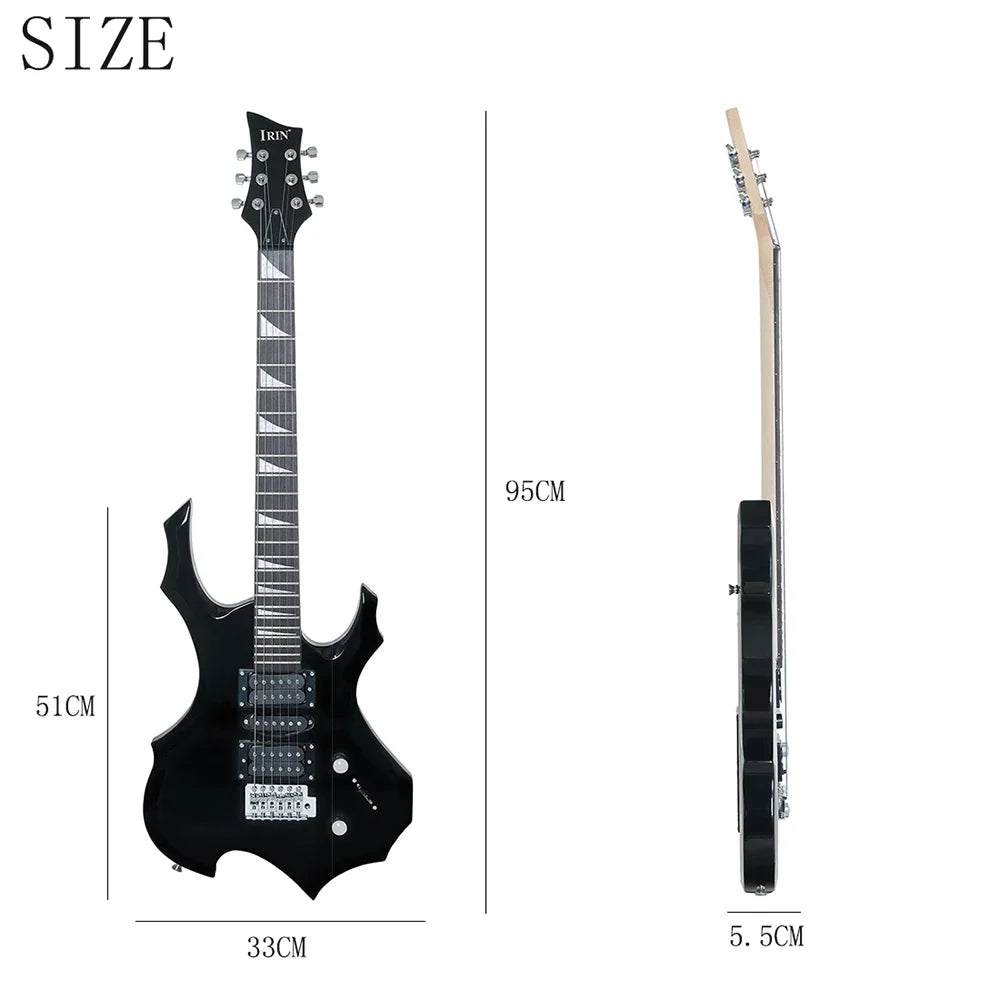 IRIN 6-saitige E-Gitarre - Vielseitiges Instrument für Anfänger und Profis