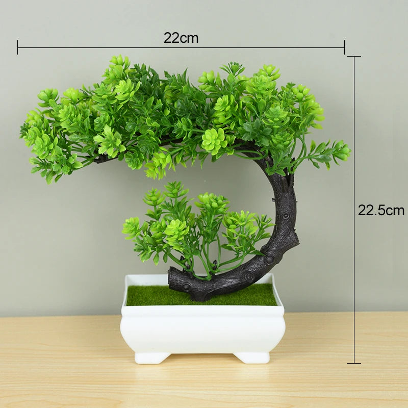 Künstliche Pflanzen Bonsai Kleiner Baum Topf Gefälschte Pflanze Blumen Topf Ornamente Für Home Zimmer Tischdekoration Hotel Garten Dekor