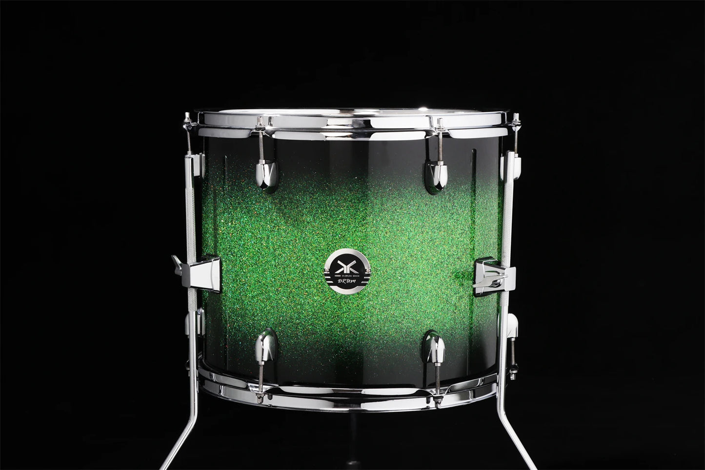 Fabrik-Direktverkauf Clear Beide schwarze und grüne Trommeln Jazz Professional Drum Set Professional Blue