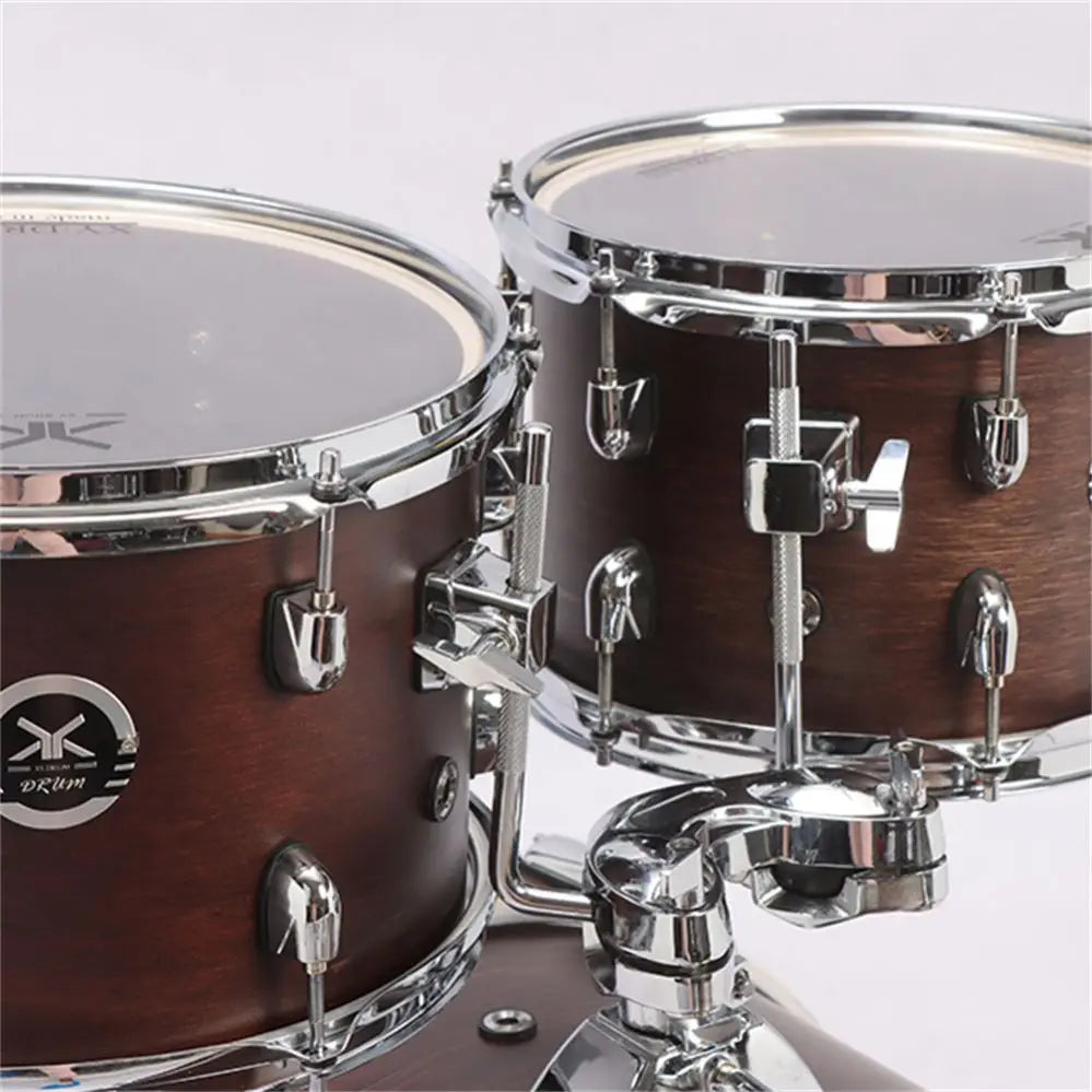 Großhandel Tragbares Export-Drum-Set Professional Jazz mit PVC-Trommelköpfen aus Stahl