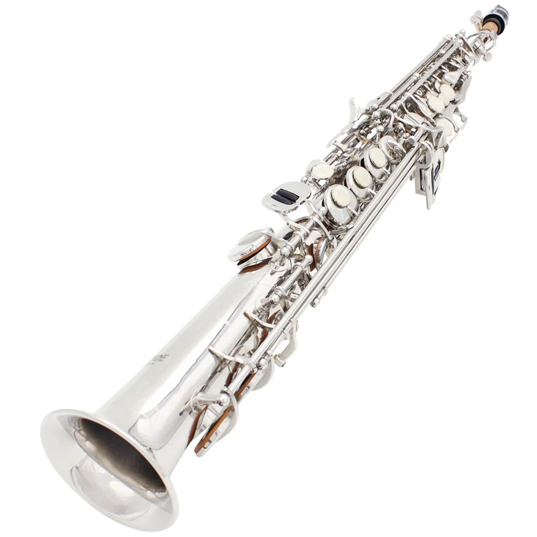 Slade Professional Straight Soprans axophon B Flat Brass Saxophon Hochwertiges Holz blasinstrumenten sax mit Gehäuse Schilf Teile