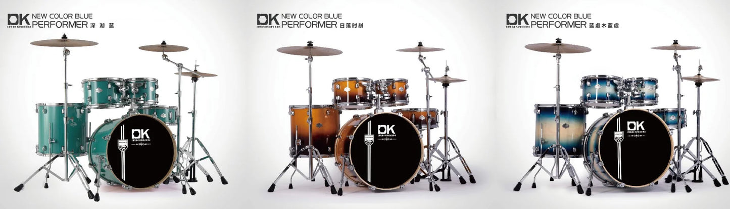 DK Professional Musical Instruments 5 Pieces Knit Drum Set For Beginner