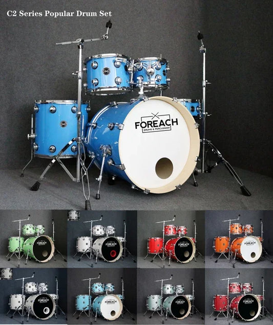 Heißer Verkauf für jedes eingewickelte akustische Drum-Set-Drum-Kit