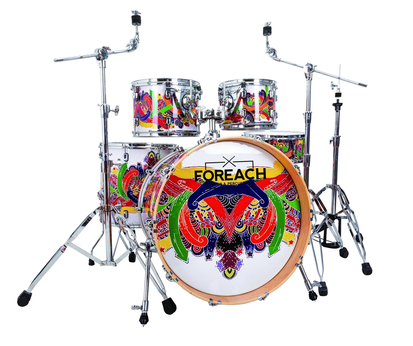 Kunden spezifisches Design für jedes gedruckte PVC-Drum-Set-Drum-Kit