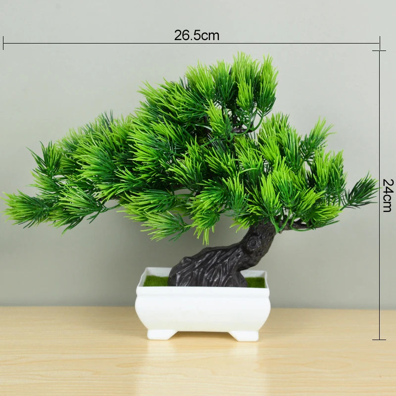 Künstliche Pflanzen Bonsai Kleiner Baum Topf Gefälschte Pflanze Blumen Topf Ornamente Für Home Zimmer Tischdekoration Hotel Garten Dekor