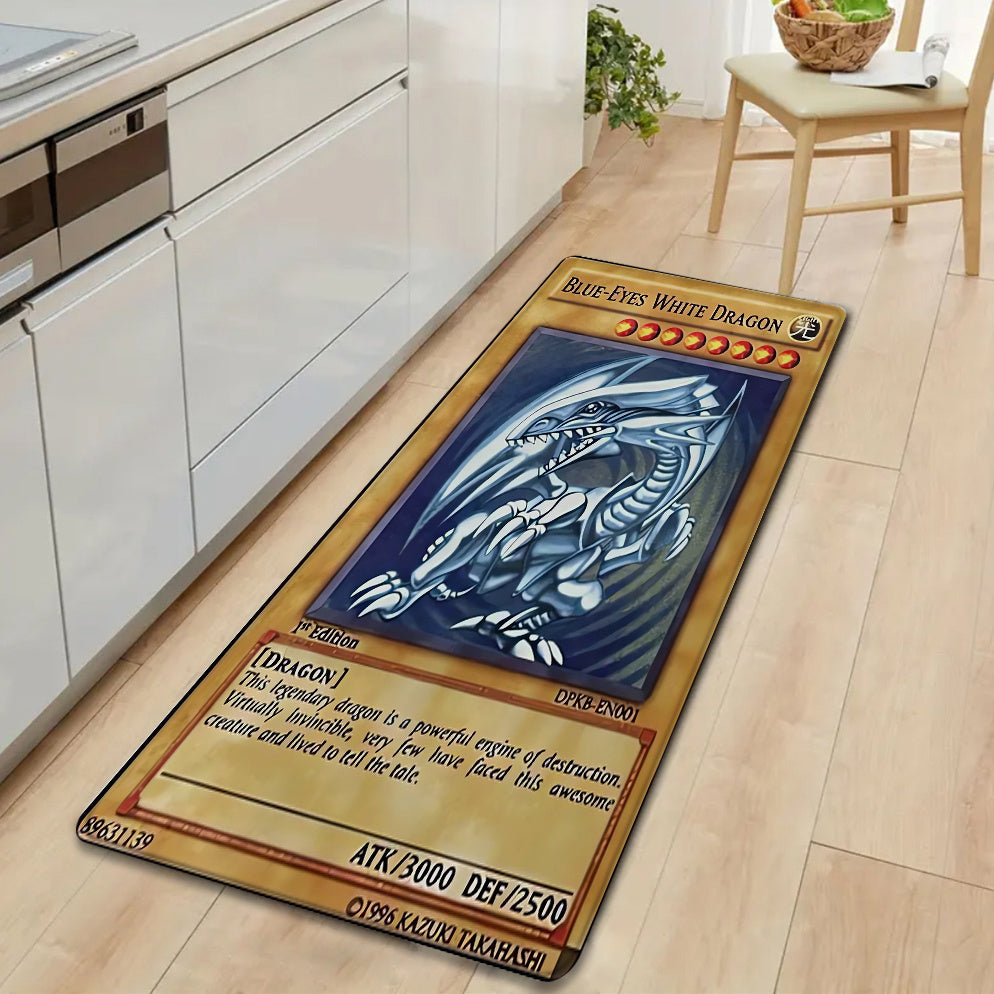 1pc Flannel 3D Printed Floor Carpet Indoor Printed Carpet Non-Slip Kitchen Living Room Bedroom Dining Room Carpet Art And Home Decoration