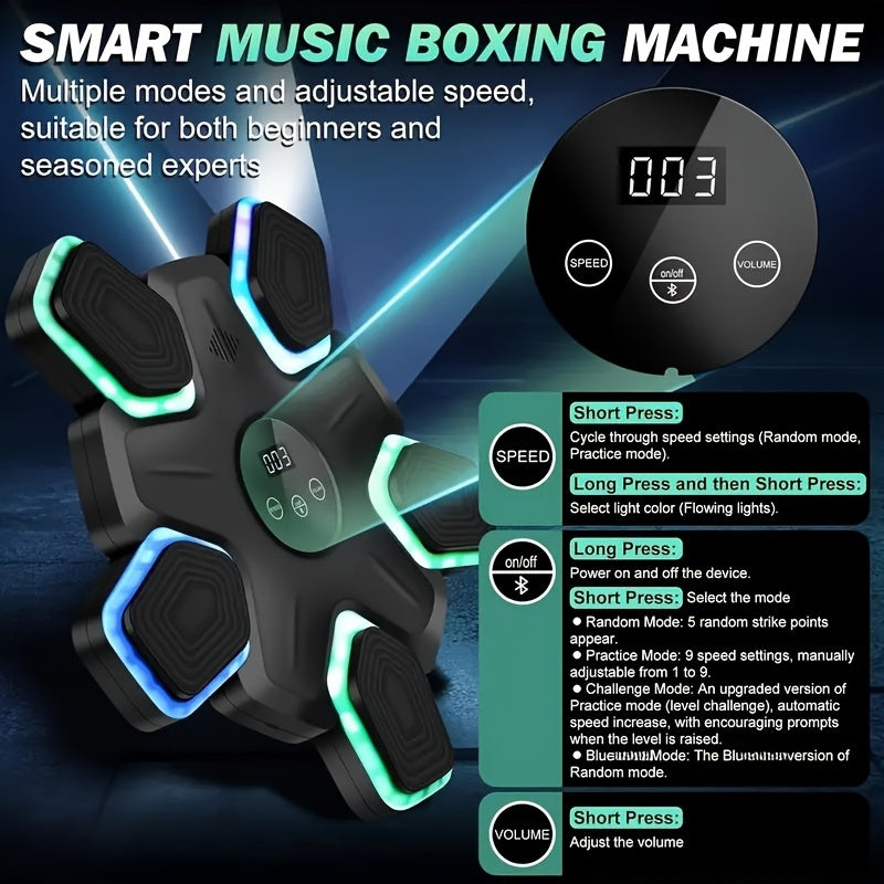 Smarter Box-Trainer mit Musik – Deine persönliche Boxmaschine für zuhause