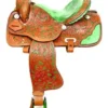 Leather Brown western saddle with complete set Artikel  direkt vom Hersteller Weltweit A1Markt.de