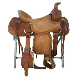 Open Store Western Rough Ledersattel Hand gearbeitet Barrel Racing Sattel