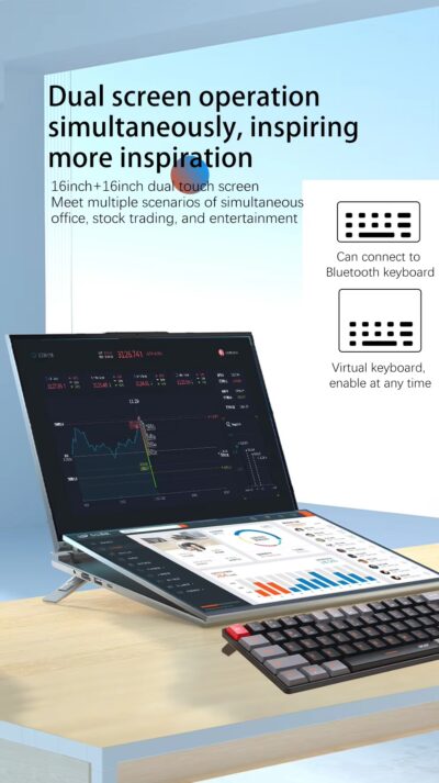 DUAL Laptops mit 2 x 16 Zoll... Artikel  direkt vom Hersteller Weltweit A1Markt.de