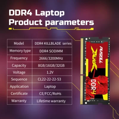 PUSKILL DDR4 Killblade Notebook... Artikel  direkt vom Hersteller Weltweit A1Markt.de