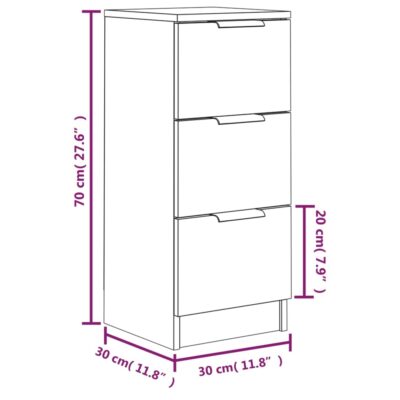 Sideboard Räuchereiche 30x30x70... Artikel  direkt vom Hersteller Weltweit A1Markt.de