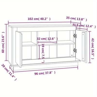 Sideboard Wildeiche geräuchert... Artikel  direkt vom Hersteller Weltweit A1Markt.de