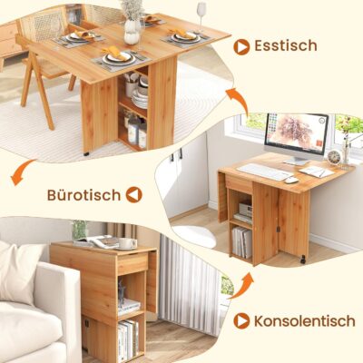 COSTWAY Folding dining table... Artikel  direkt vom Hersteller Weltweit A1Markt.de