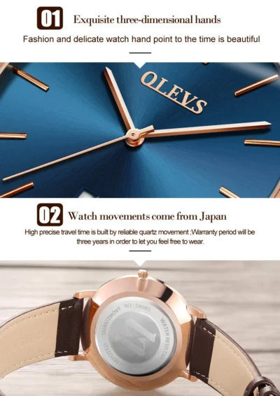 Olevs Mode Casual Watch Männer... Artikel  direkt vom Hersteller Weltweit A1Markt.de