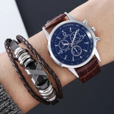 Männer Uhr Armband Set Luxus... Artikel  direkt vom Hersteller Weltweit A1Markt.de