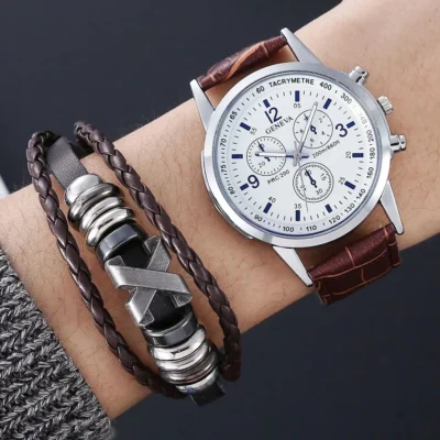 Männer Uhr Armband Set Luxus... Artikel  direkt vom Hersteller Weltweit A1Markt.de