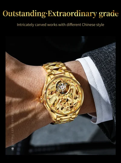 OUPINKE Gold Dragon Automatic... Artikel  direkt vom Hersteller Weltweit A1Markt.de