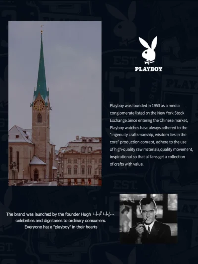 Playboy Top Marke Quarzuhr... Artikel  direkt vom Hersteller Weltweit A1Markt.de