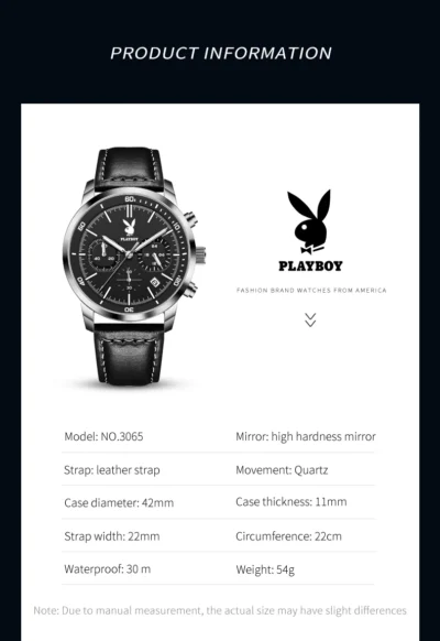 Playboy Top Marke Quarzuhr... Artikel  direkt vom Hersteller Weltweit A1Markt.de