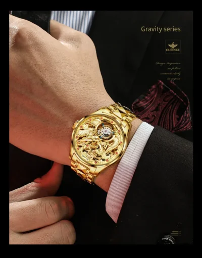 OUPINKE Gold Dragon Automatic... Artikel  direkt vom Hersteller Weltweit A1Markt.de