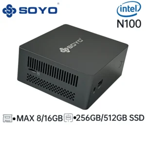 SOYO M2 PLUS Mini-PC - Kompakte Power für Arbeit, Freizeit und Gaming