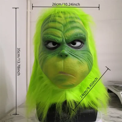 Latex Voll Kopf Maske Grinch-für... Artikel  direkt vom Hersteller Weltweit A1Markt.de