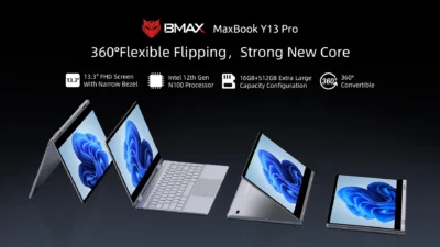 BMAX Y13PRO 360° Laptop –... Artikel  direkt vom Hersteller Weltweit A1Markt.de