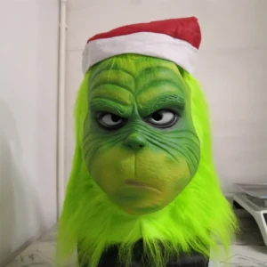 Latex Voll Kopf Maske Grinch-für Artikel  direkt vom Hersteller Weltweit A1Markt.de