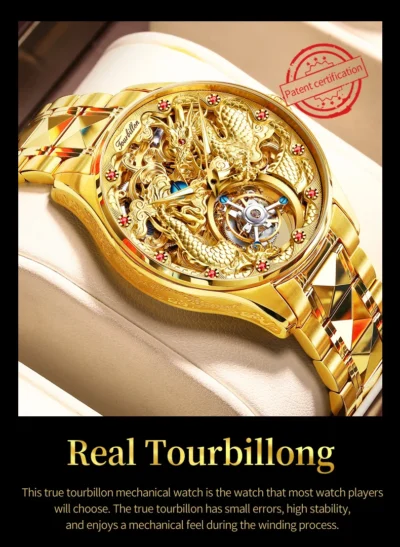 OUPINKE Gold Dragon Automatic... Artikel  direkt vom Hersteller Weltweit A1Markt.de