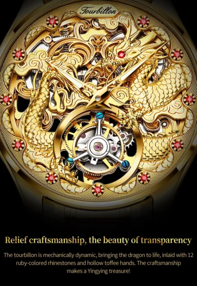 OUPINKE Gold Dragon Automatic... Artikel  direkt vom Hersteller Weltweit A1Markt.de