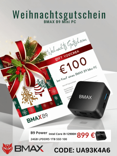 BMAX B9 Power Mini-PC – Der Leistungskönig mit... Artikel  direkt vom Hersteller Weltweit A1Markt.de