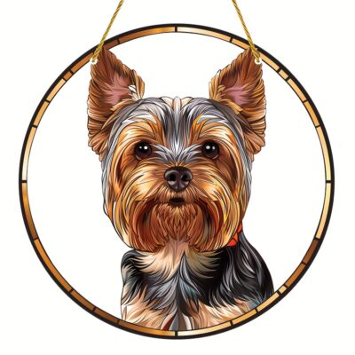 Sonnenfänger-Schild Yorkshire Terrier – Liebevolle... Artikel  direkt vom Hersteller Weltweit A1Markt.de