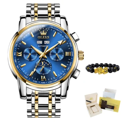 OLEVS Automatic Watches Men Mechanical Wristwatch Luxury... Artikel  direkt vom Hersteller Weltweit A1Markt.de