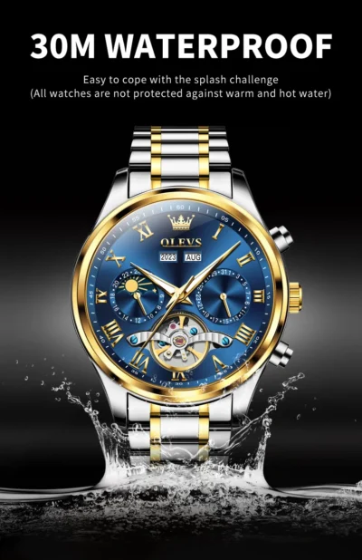 OLEVS Men’s Watches Business Dress Automatic... Artikel  direkt vom Hersteller Weltweit A1Markt.de