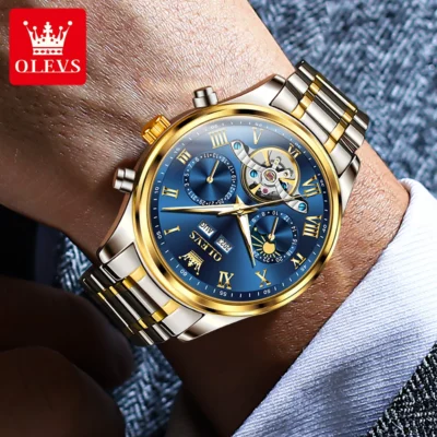 OLEVS Men’s Watches Business Dress Automatic... Artikel  direkt vom Hersteller Weltweit A1Markt.de