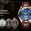 OLEVS Men’s Watch Mechanical Watches Men Automatic... Artikel  direkt vom Hersteller Weltweit A1Markt.de