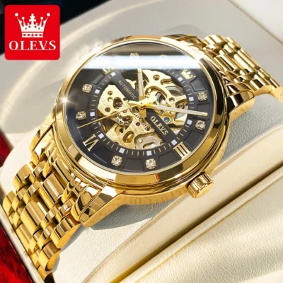 OLEVS Men’s Watches Luxury Hollowing Mechanical... Artikel  direkt vom Hersteller Weltweit A1Markt.de