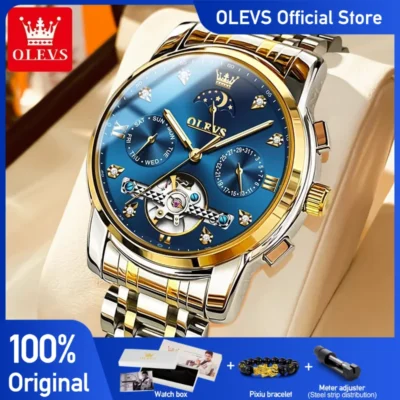 OELVS Men’s Watches Luxury Original Automatic... Artikel  direkt vom Hersteller Weltweit A1Markt.de