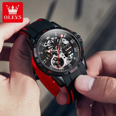 OLEVS Men’s Watches Hollow Out Sporty Automatic... Artikel  direkt vom Hersteller Weltweit A1Markt.de