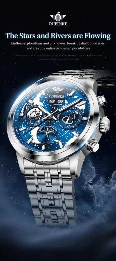 OUPINKE 3256 Navigator Series Starry Sky Automatic... Artikel  direkt vom Hersteller Weltweit A1Markt.de