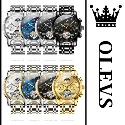 OELVS Men’s Watches Luxury Original Automatic... Artikel  direkt vom Hersteller Weltweit A1Markt.de