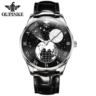 OUPINKE 3177 Moon Phase Man Watch High-end Import Jappan... Artikel  direkt vom Hersteller Weltweit A1Markt.de