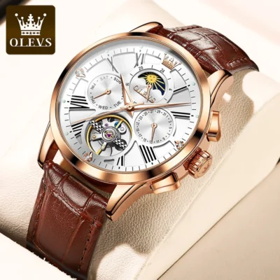 OLEVS Men’s Watch Mechanical Watches Men Automatic... Artikel  direkt vom Hersteller Weltweit A1Markt.de