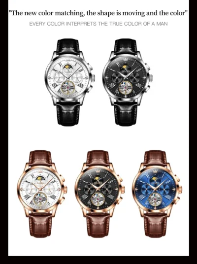 OLEVS Men’s Watch Mechanical Watches Men Automatic... Artikel  direkt vom Hersteller Weltweit A1Markt.de