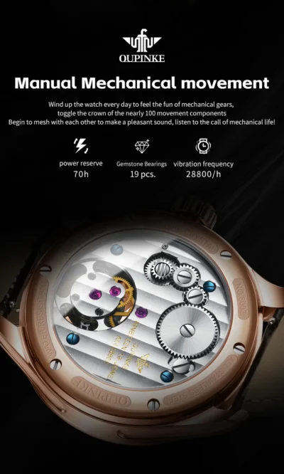 OUPINKE Men’s Watches Top Brand Luxury Automatic... Artikel  direkt vom Hersteller Weltweit A1Markt.de